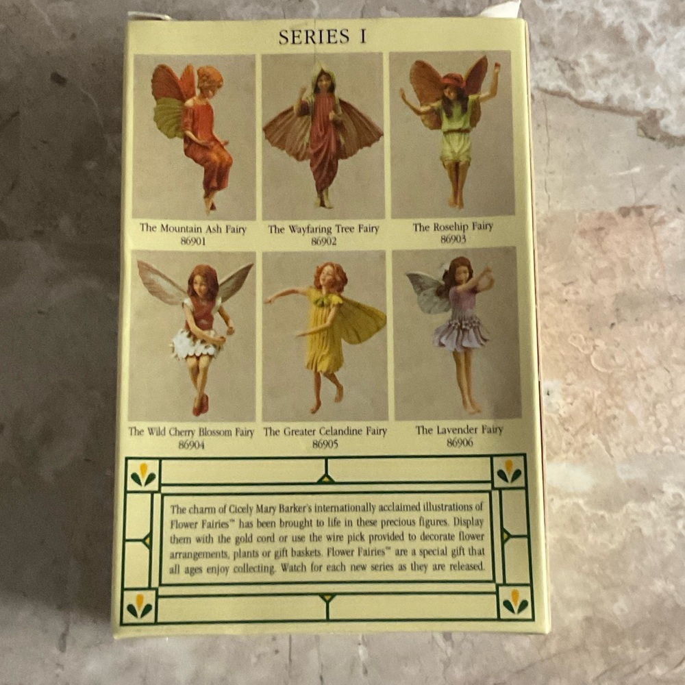 Flower Fairies Series I Figurine Lavender Fairy - Picture 2 of 3